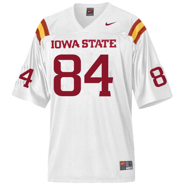 Iowa State Cyclones Men's #84 Ezeriah Anderson Nike NCAA Authentic White College Stitched Football Jersey LJ42F75RQ